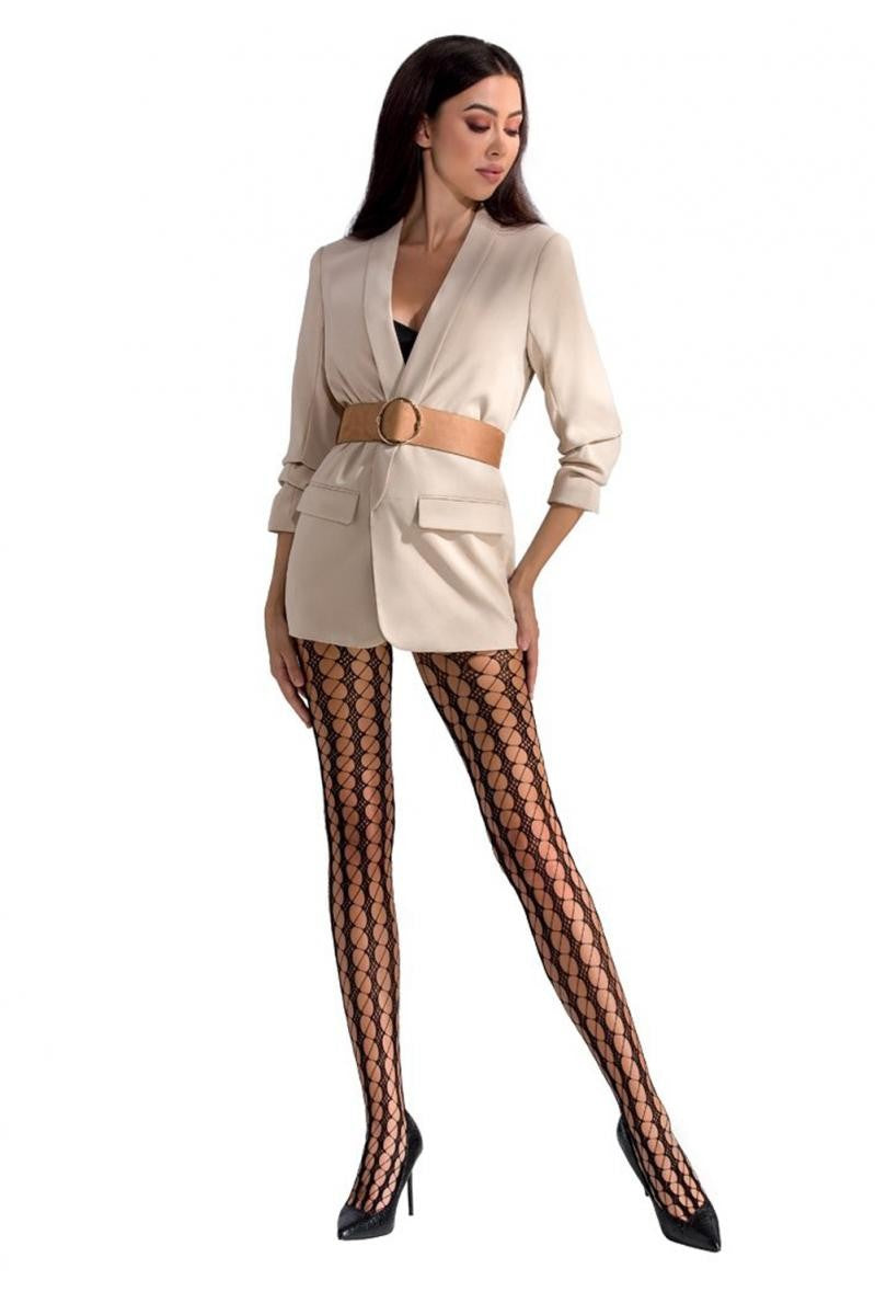 Netz-Strumpfhose TI048 schwarz von Passion Netz-Strumpfhose TI048 schwarz von Passion